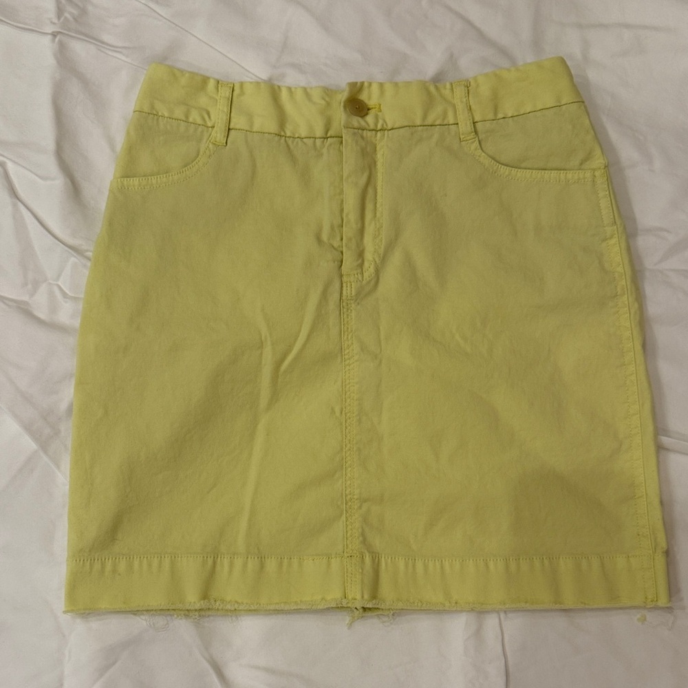 ATM Yellow Women's Skirt